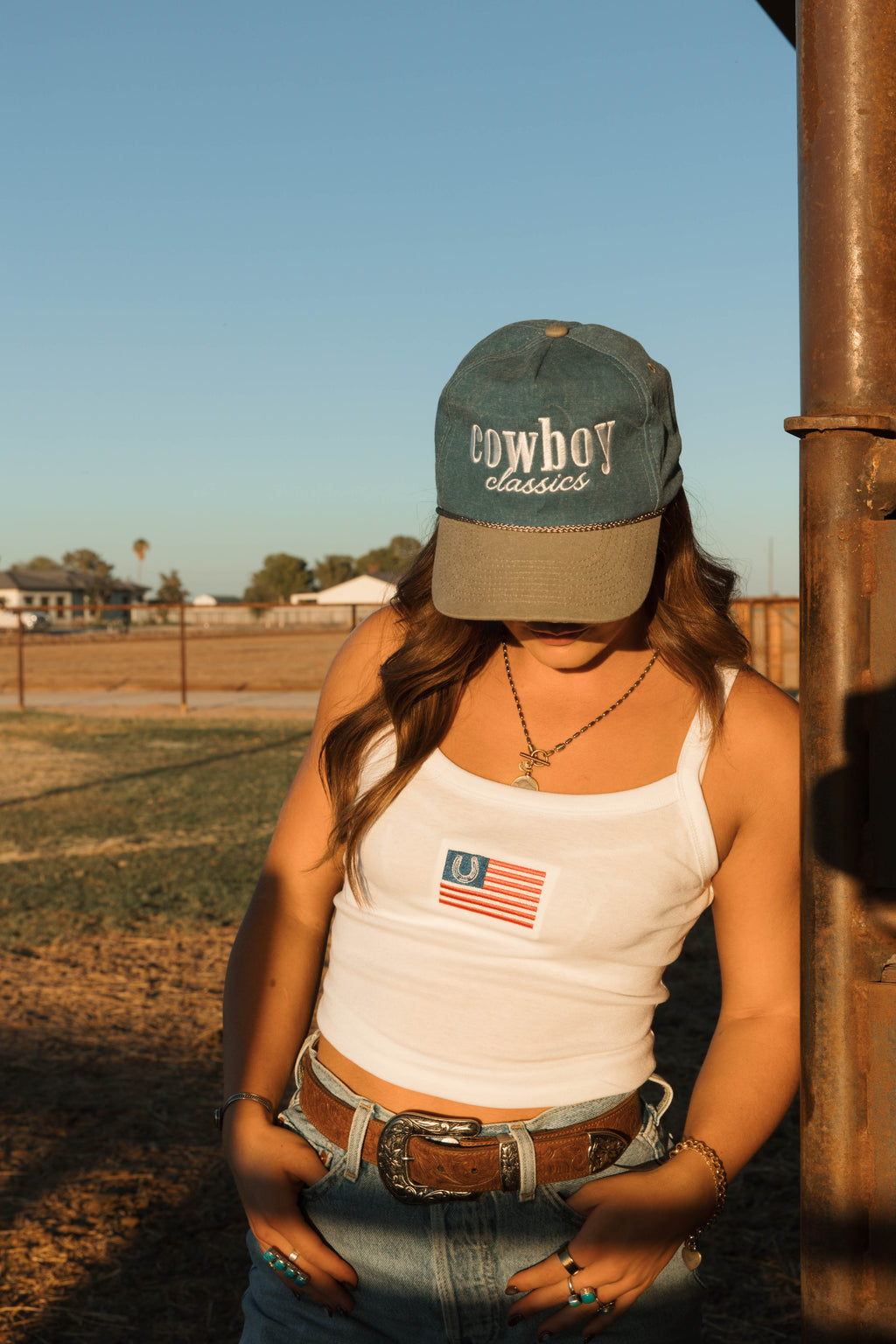 Cowboy Denim Hat